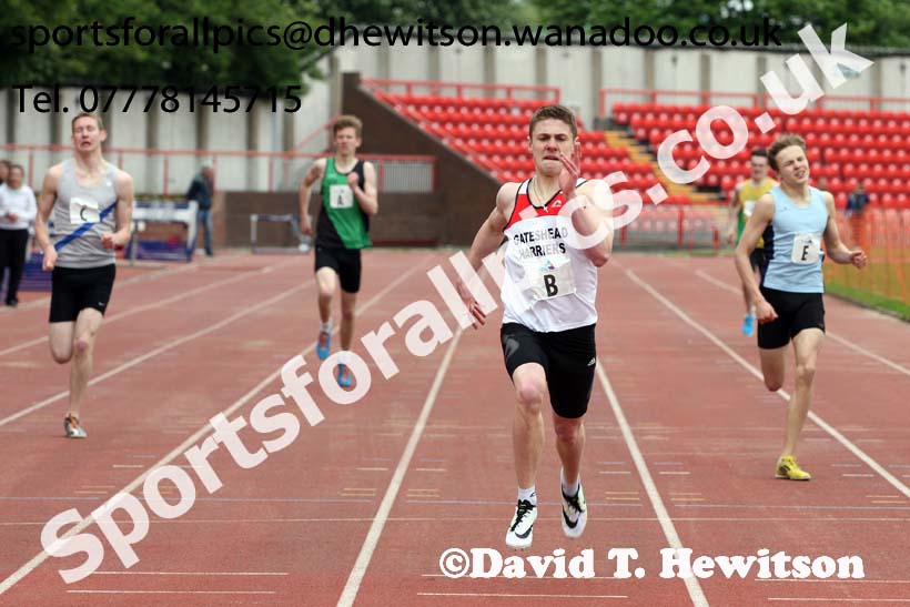 Mens under-17s, UK Under-20/17s Youth Development League, Gateshead Stadium. Photo: David T. Hewitson/Sports for All Pics